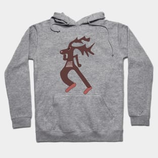 Oh deer they're running Hoodie